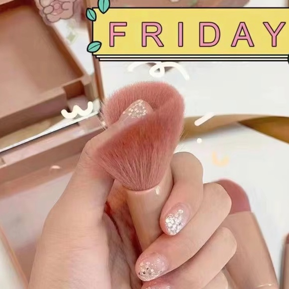 5 PIECES MAKEUP BRUSHES SET WITH MIRROR - Picture 4 of 8